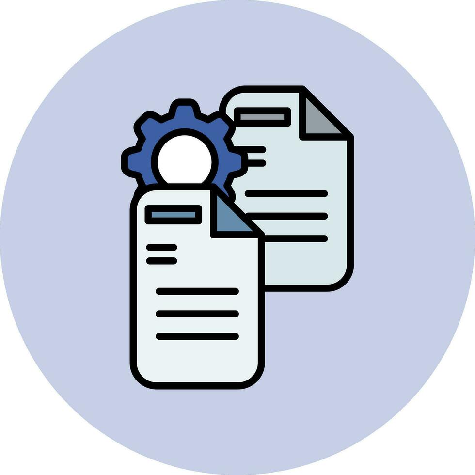 File Management Vector Icon