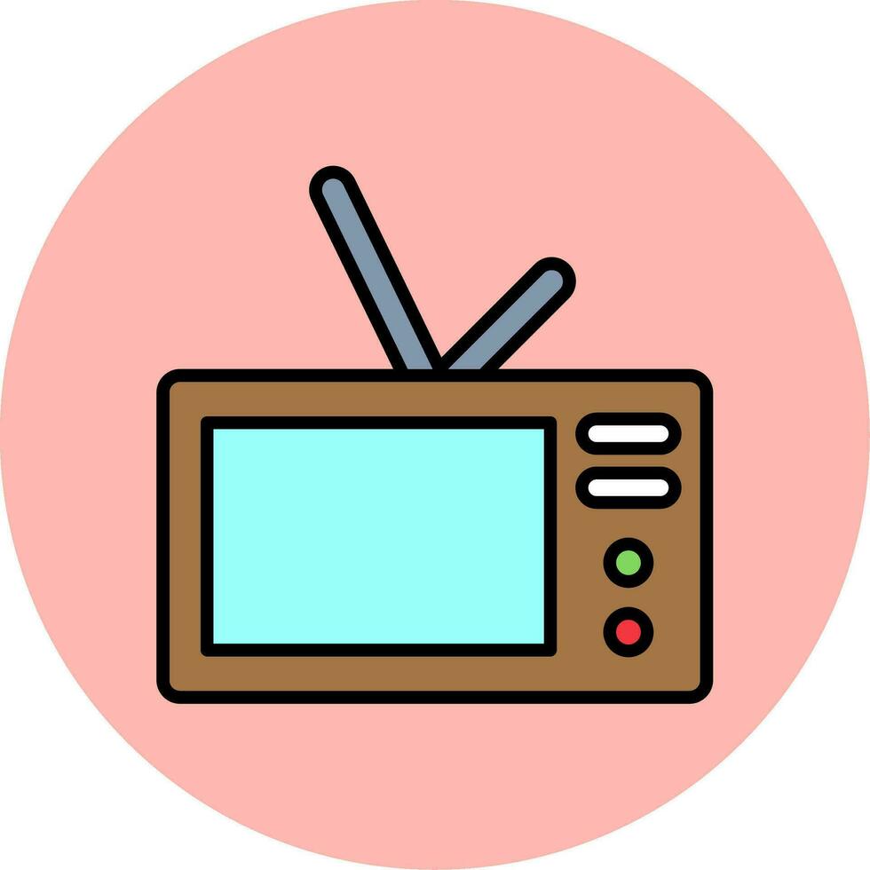 icono de vector de television