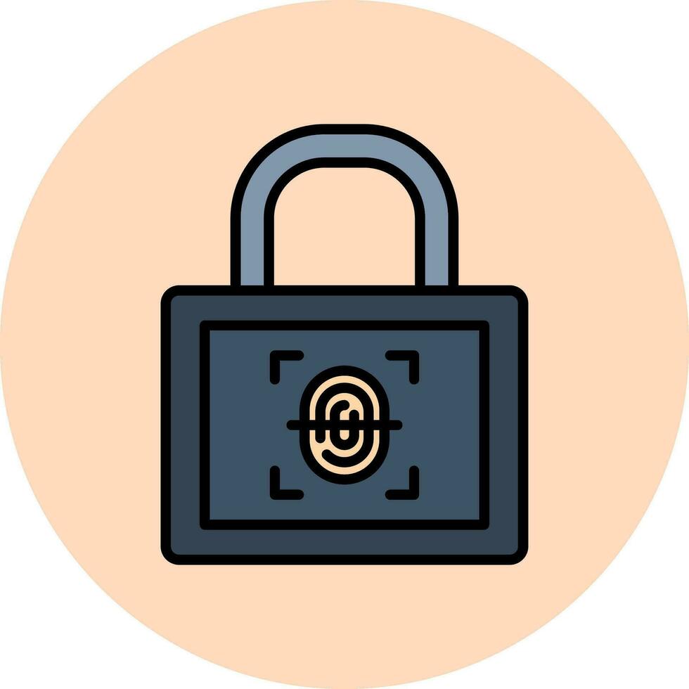 Fingerprint Vector Icon