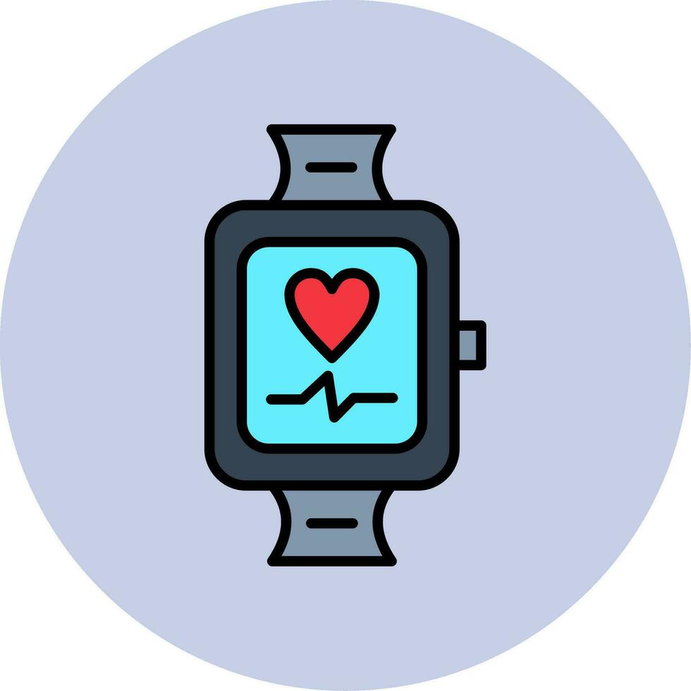 icono de vector de reloj inteligente