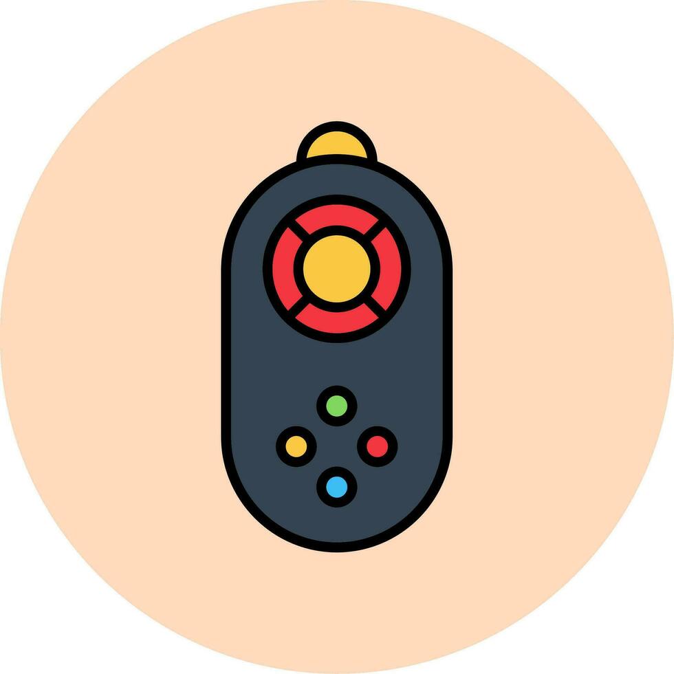 icono de vector de control remoto