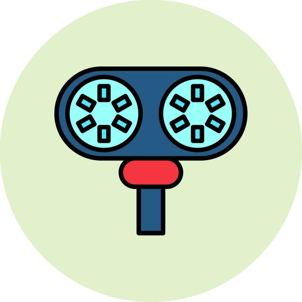 Stereoscope Vector Icon