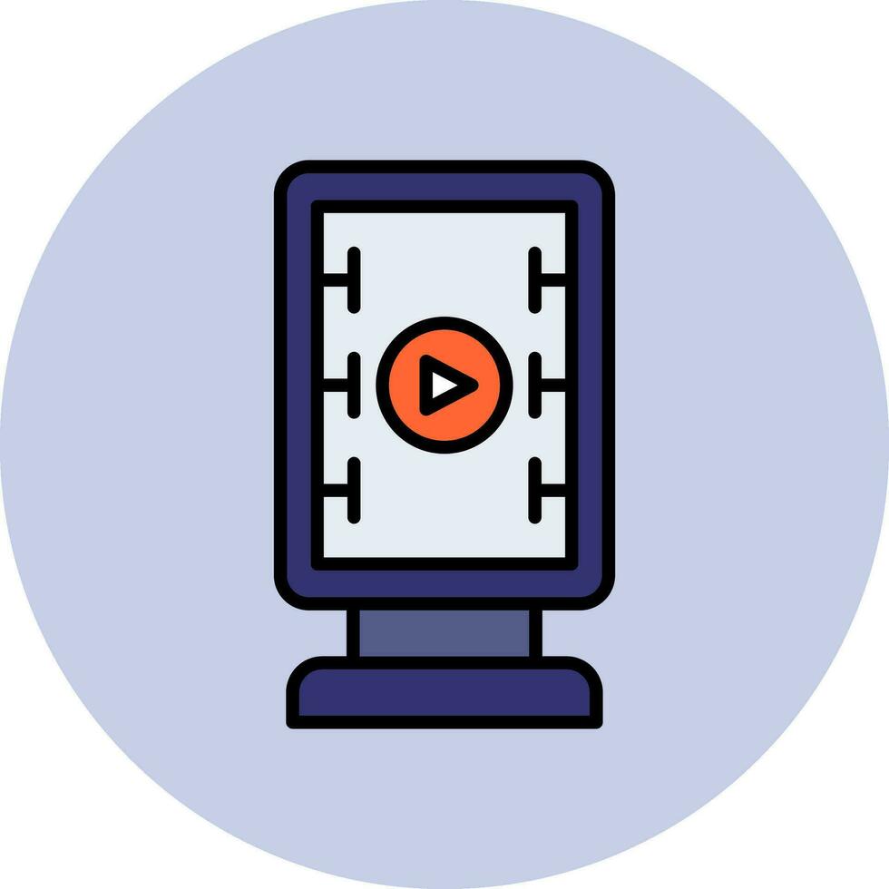 Video Vector Icon