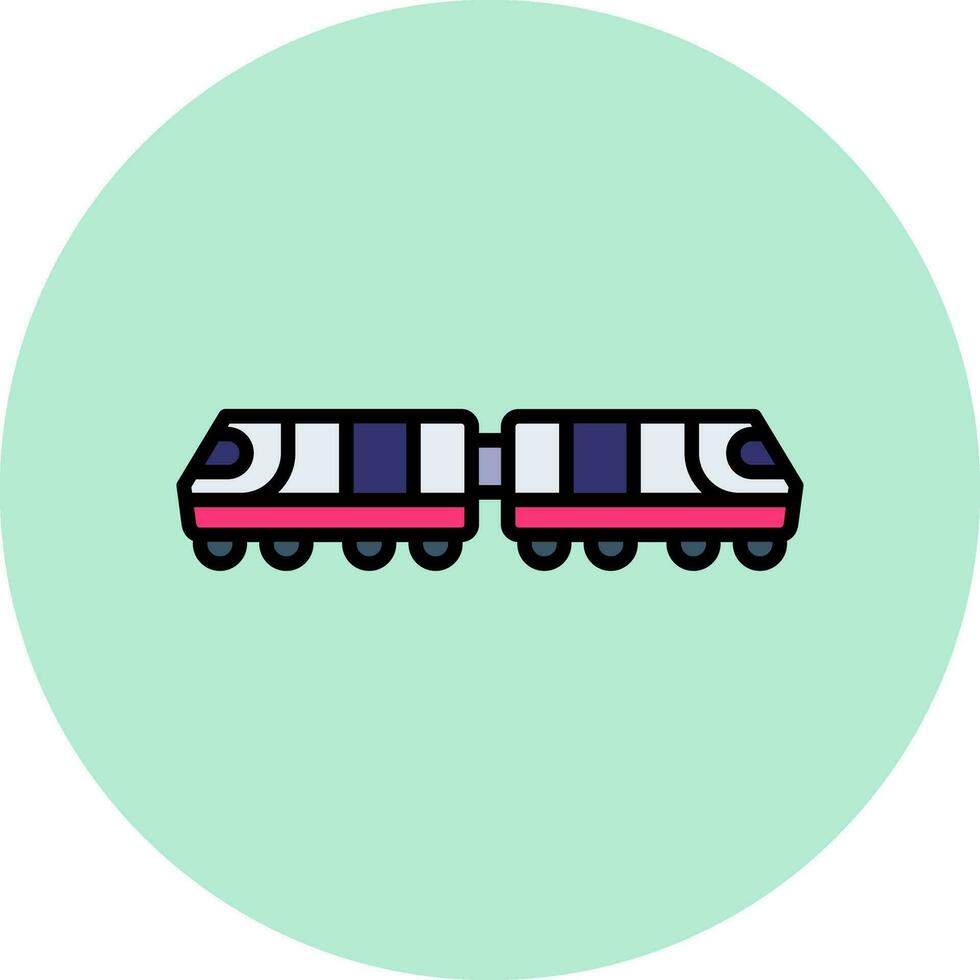 Tram Vector Icon