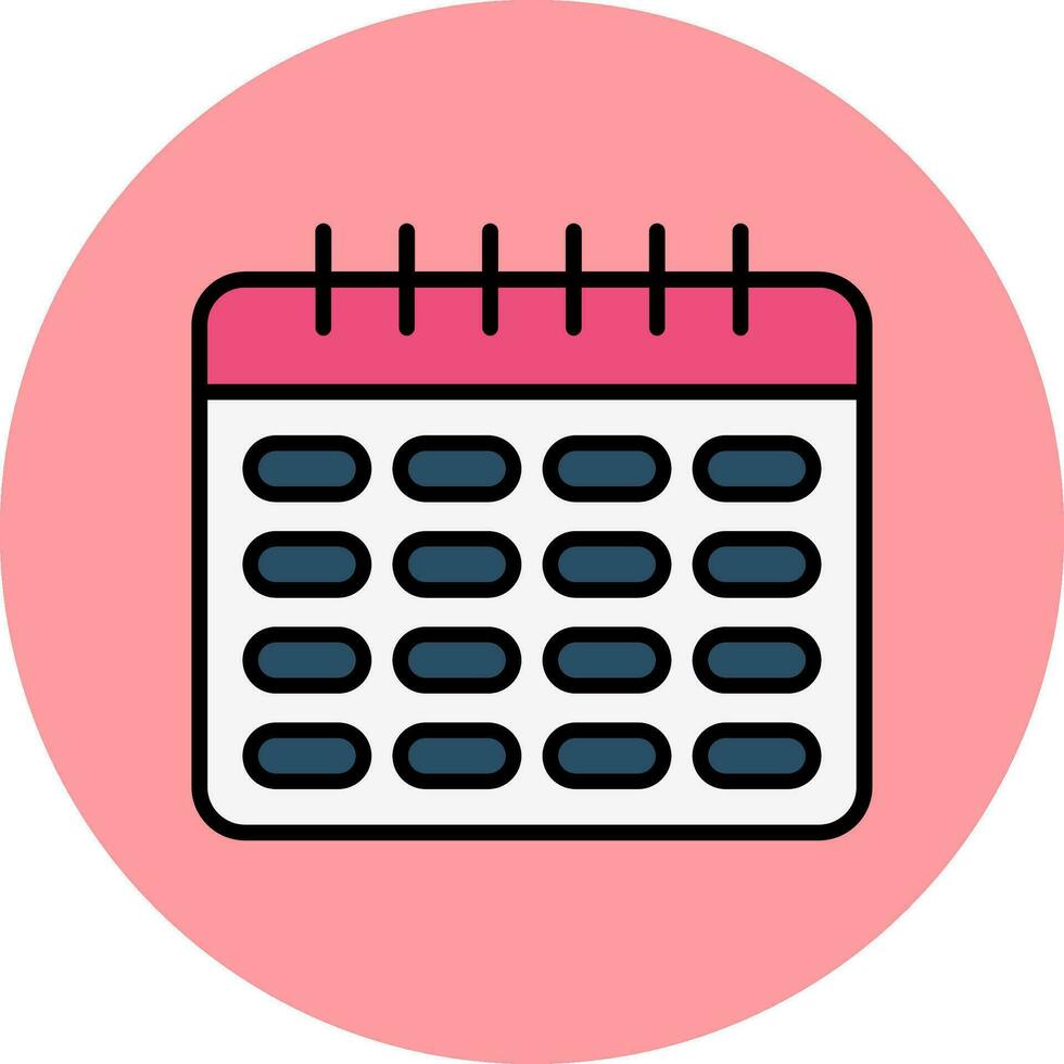 Calendar Vector Icon