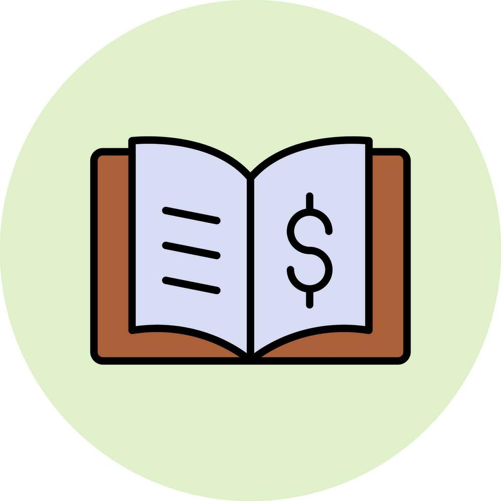 icono de vector de libro