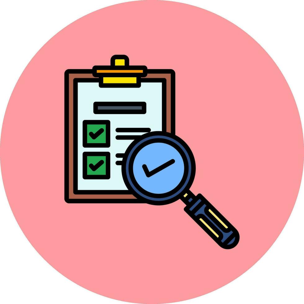 Audit Vector Icon