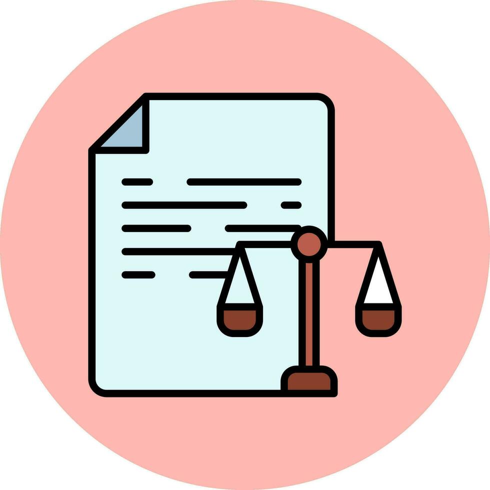 Law Vector Icon