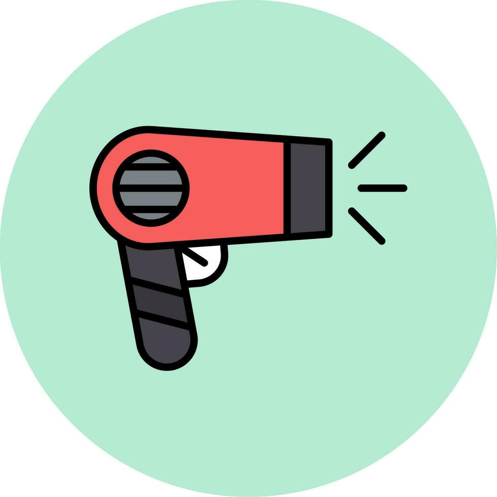 Hair Dryer Vector Icon