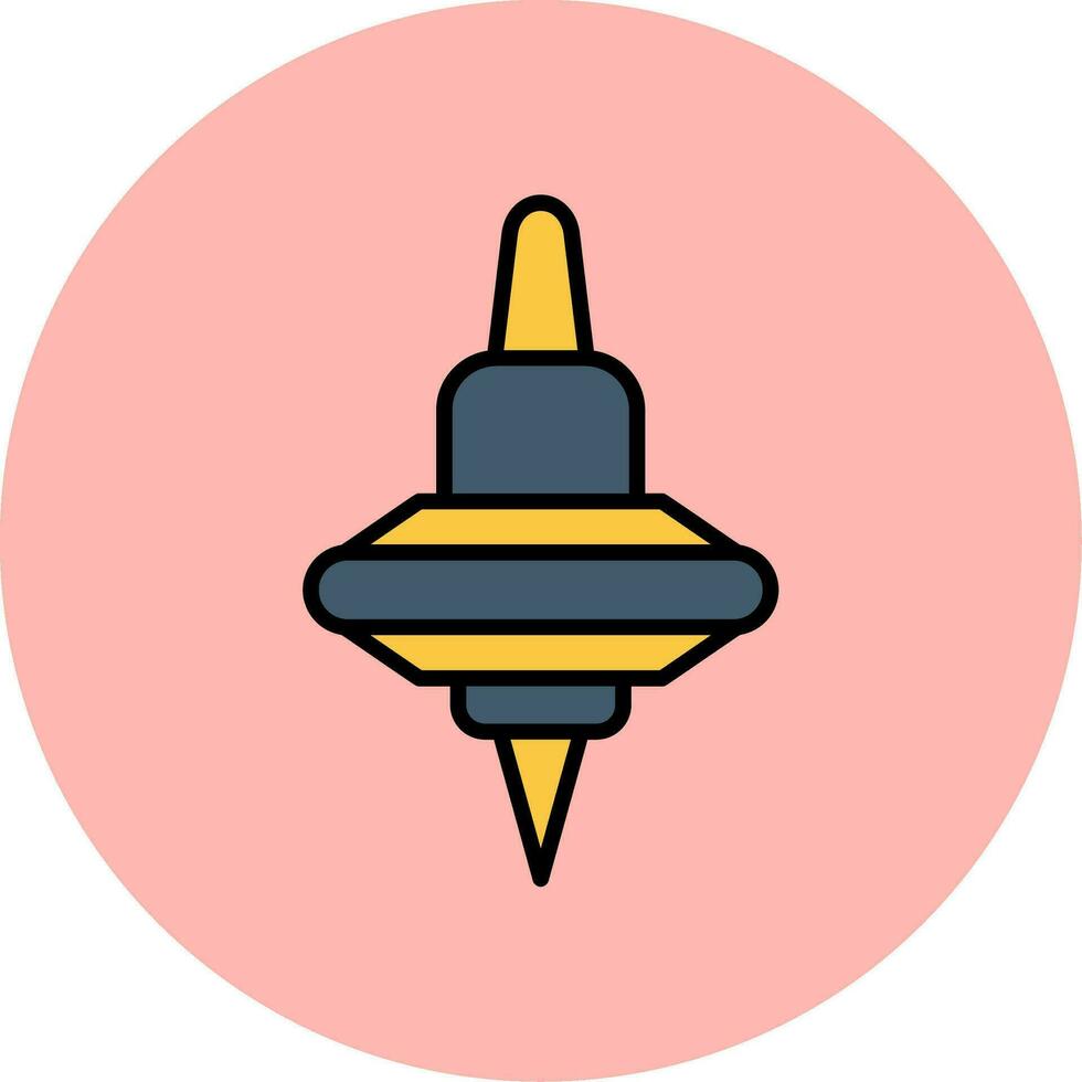 Spinning Top Vector Icon
