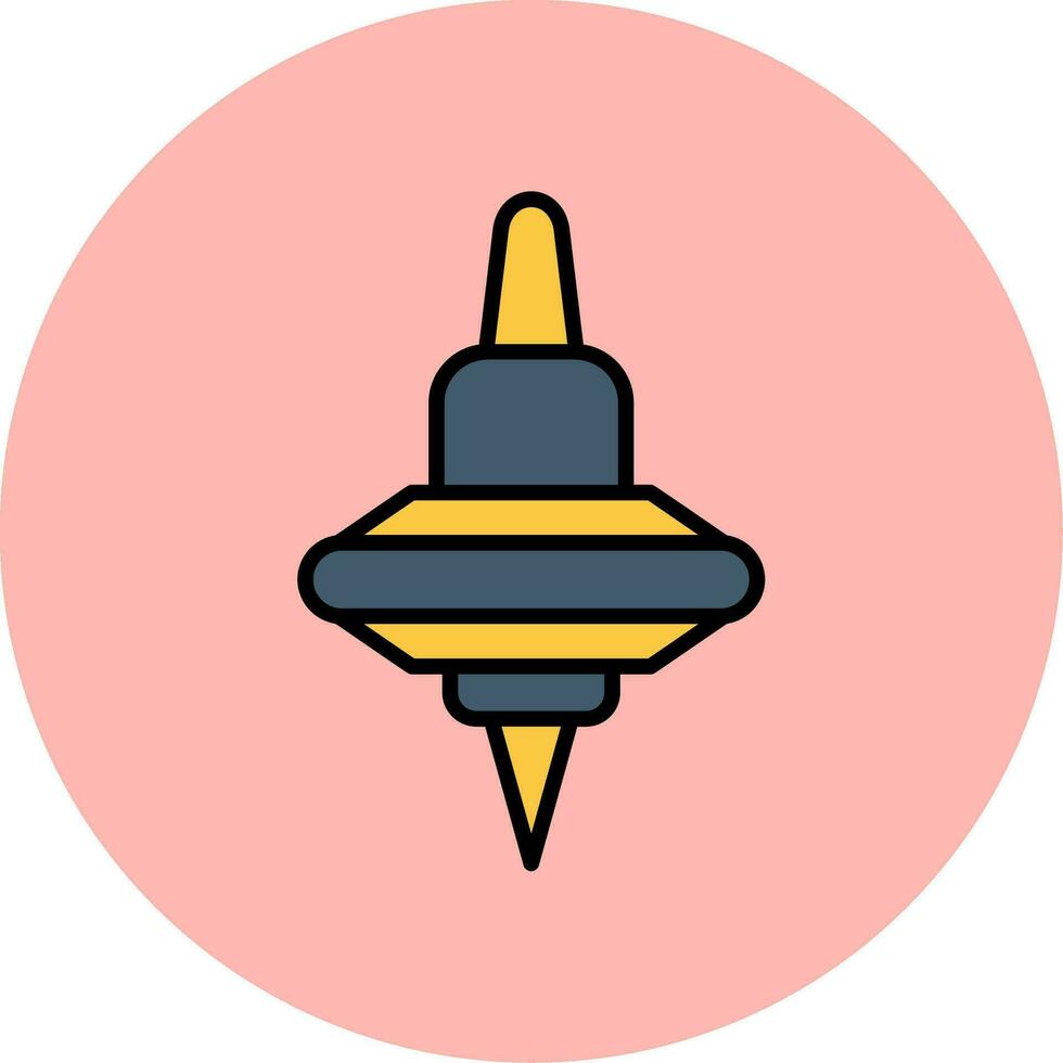 Spinning Top Vector Icon