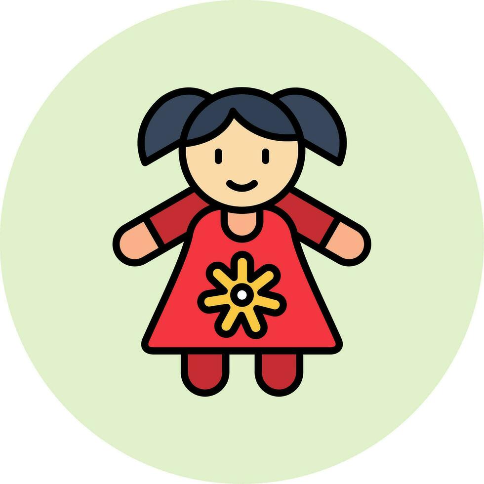 Doll Vector Icon