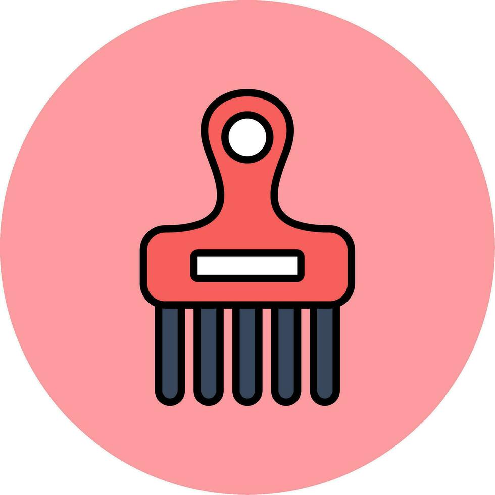 Afro Comb Vector Icon