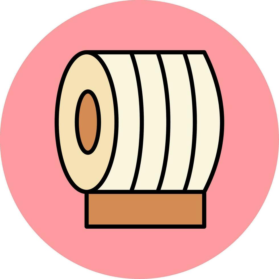 Tissue Roll Vector Icon
