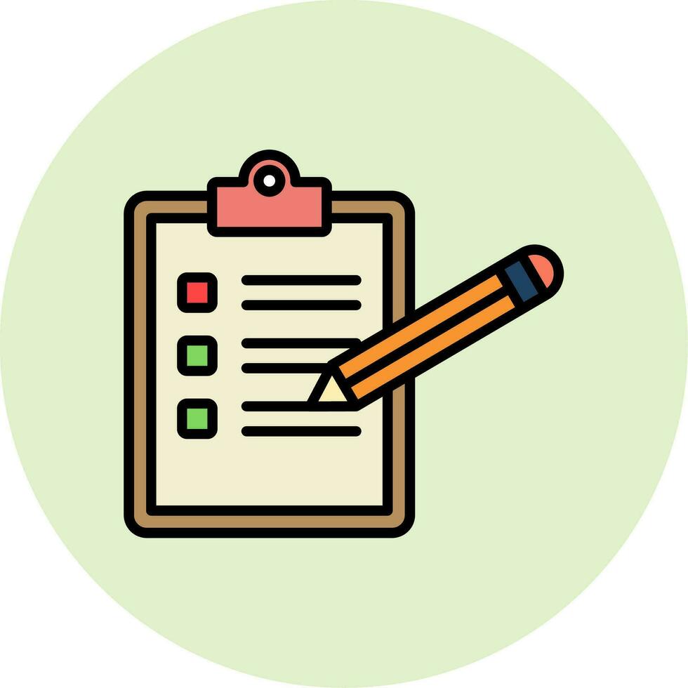 Clipboard Vector Icon