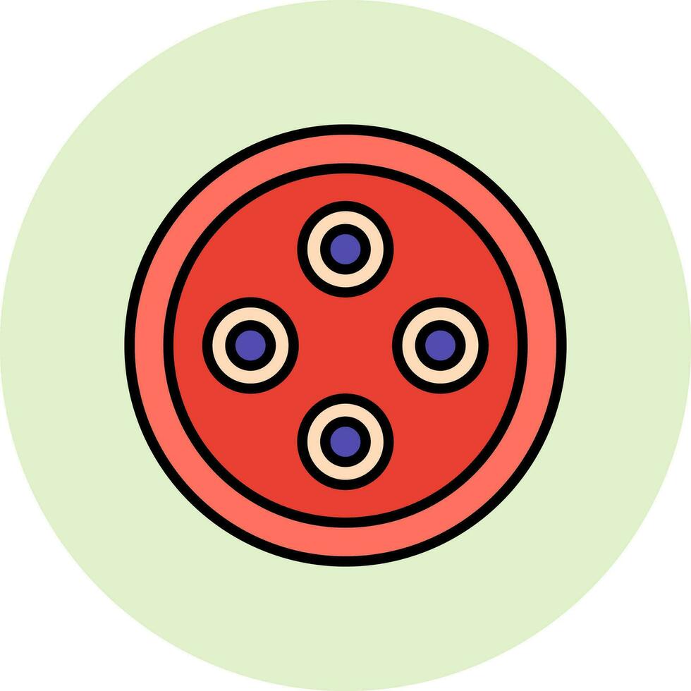 Plasmodium Falciparum Vector Icon