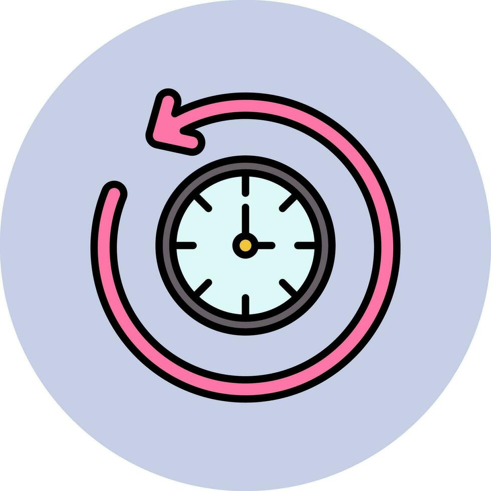 Retrospective Vector Icon