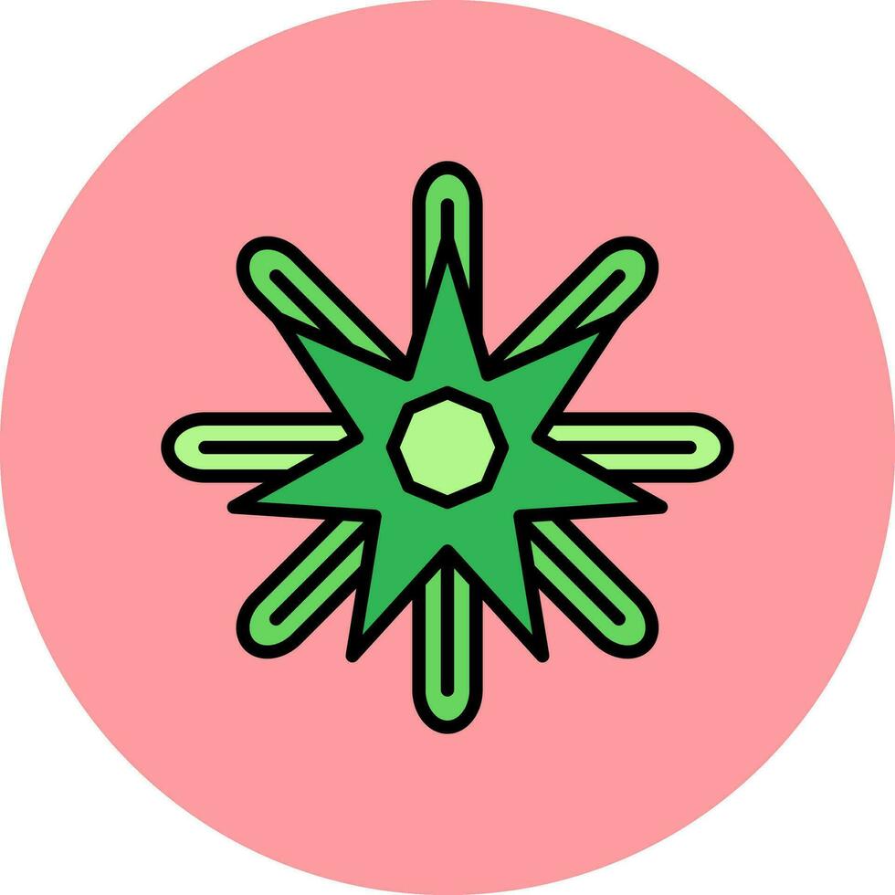 Pediastrum Simplex Vector Icon