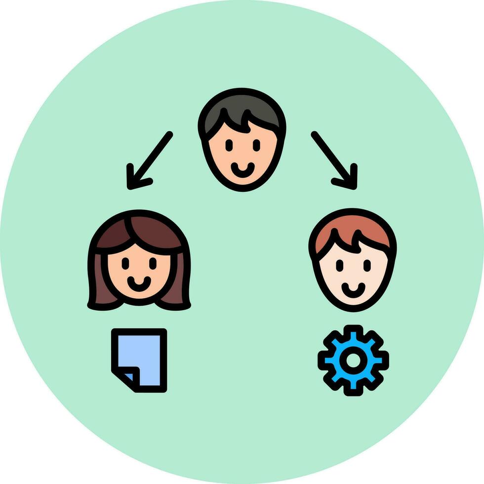 Distribution Vector Icon