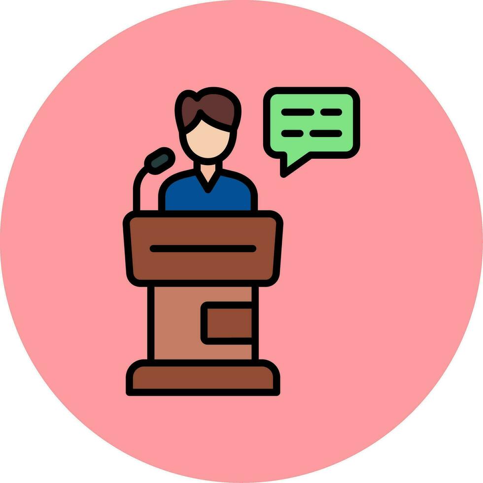 Speaker Vector Icon