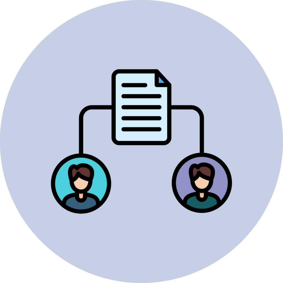 File Share Vector Icon