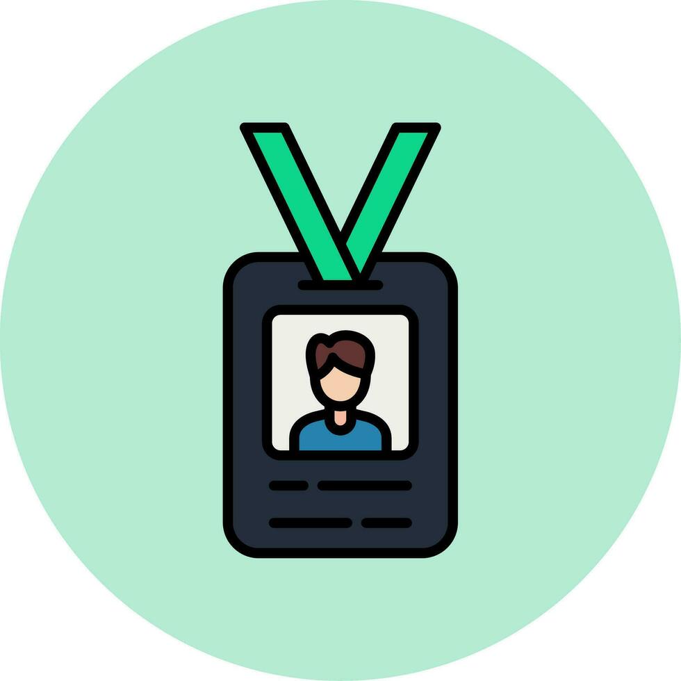 Id Card Vector Icon