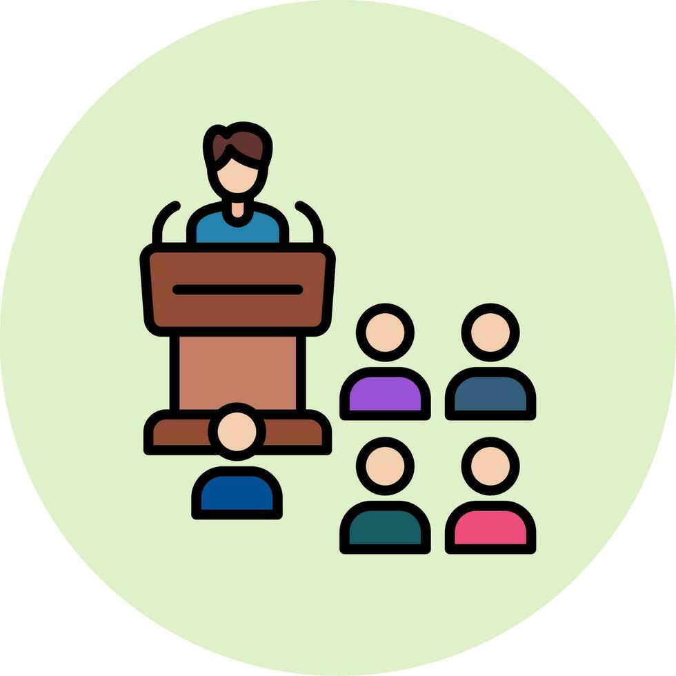 Conference Vector Icon