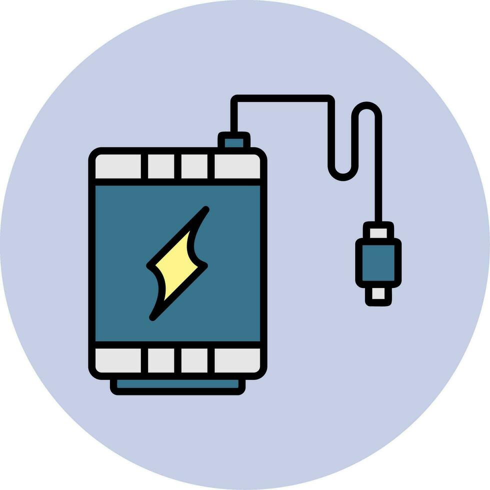 Power Bank Vector Icon