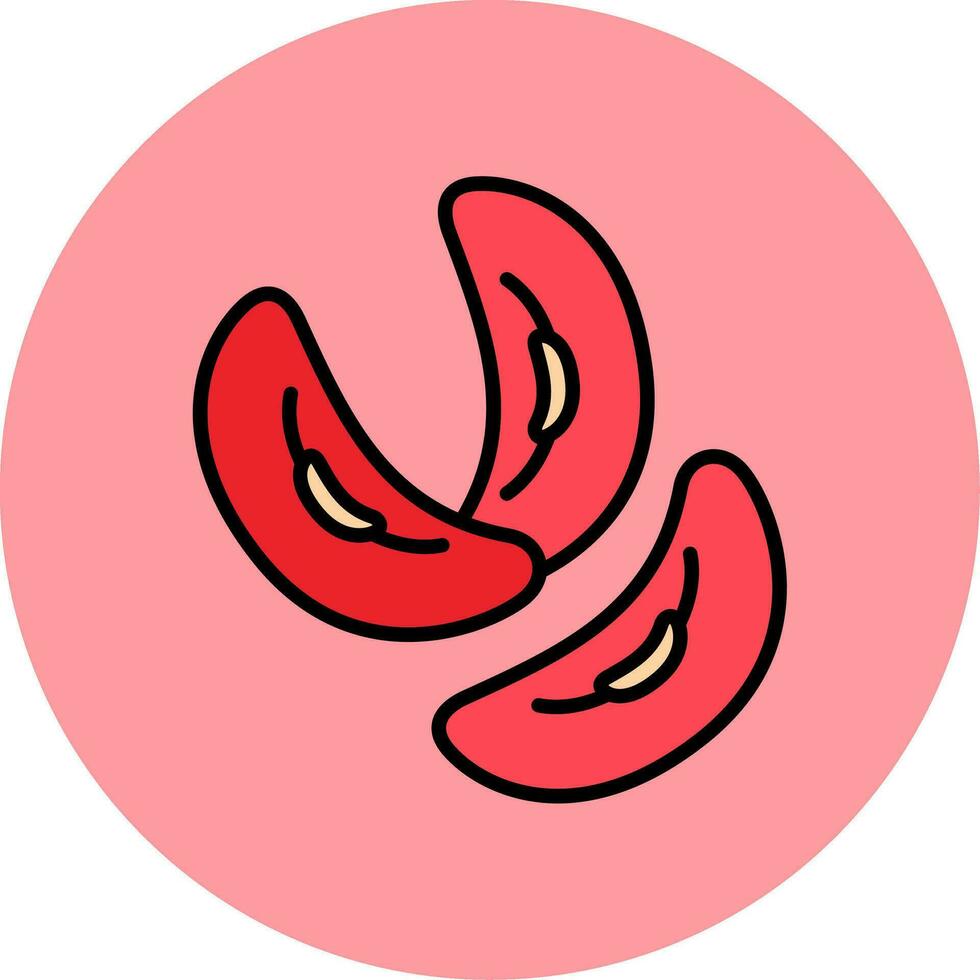 Kidney Bean Vector Icon