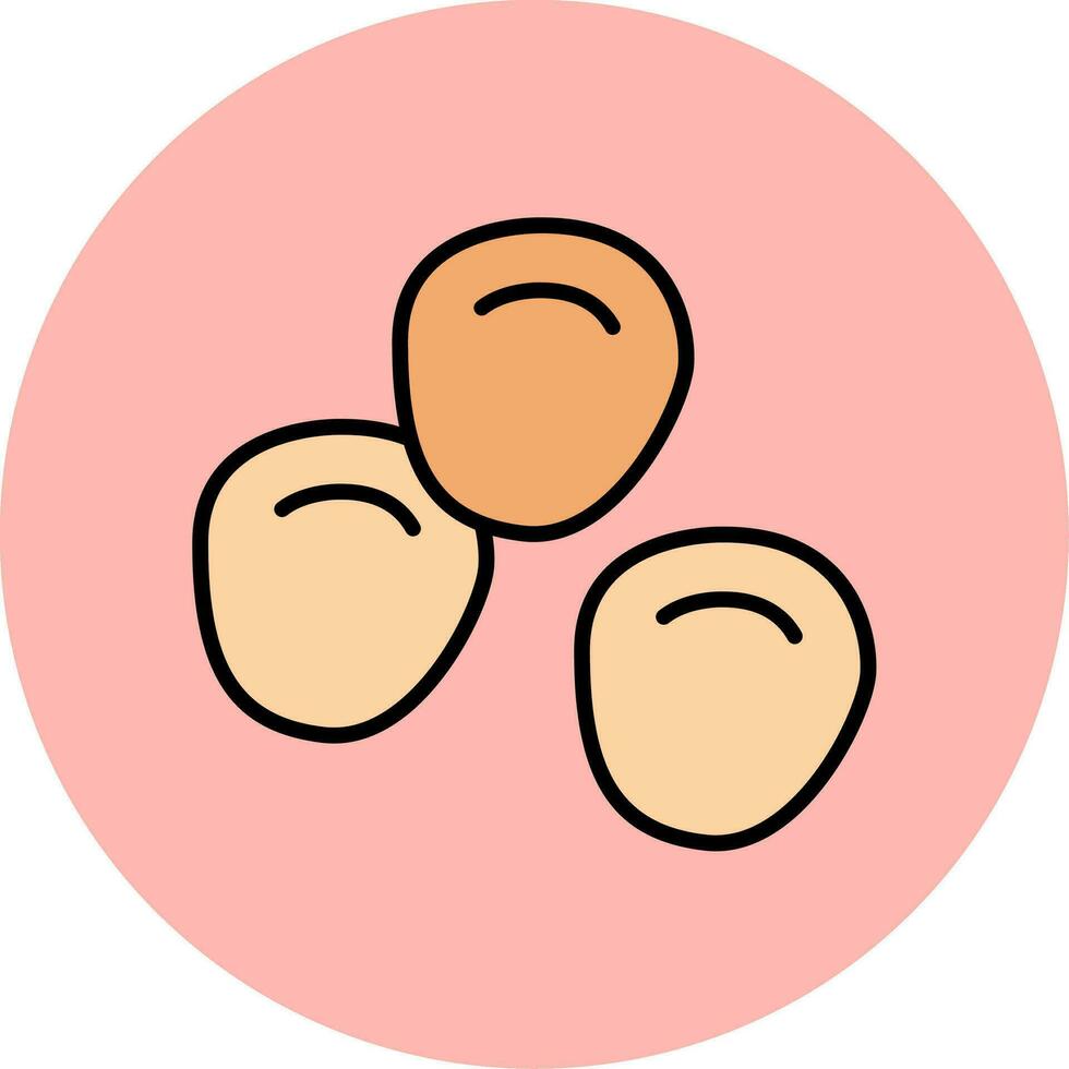 Chikpeas Vector Icon