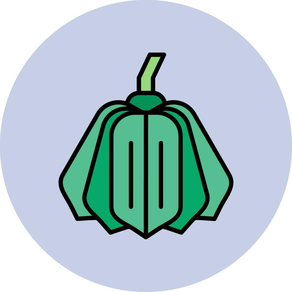 Acorn Squash Vector Icon