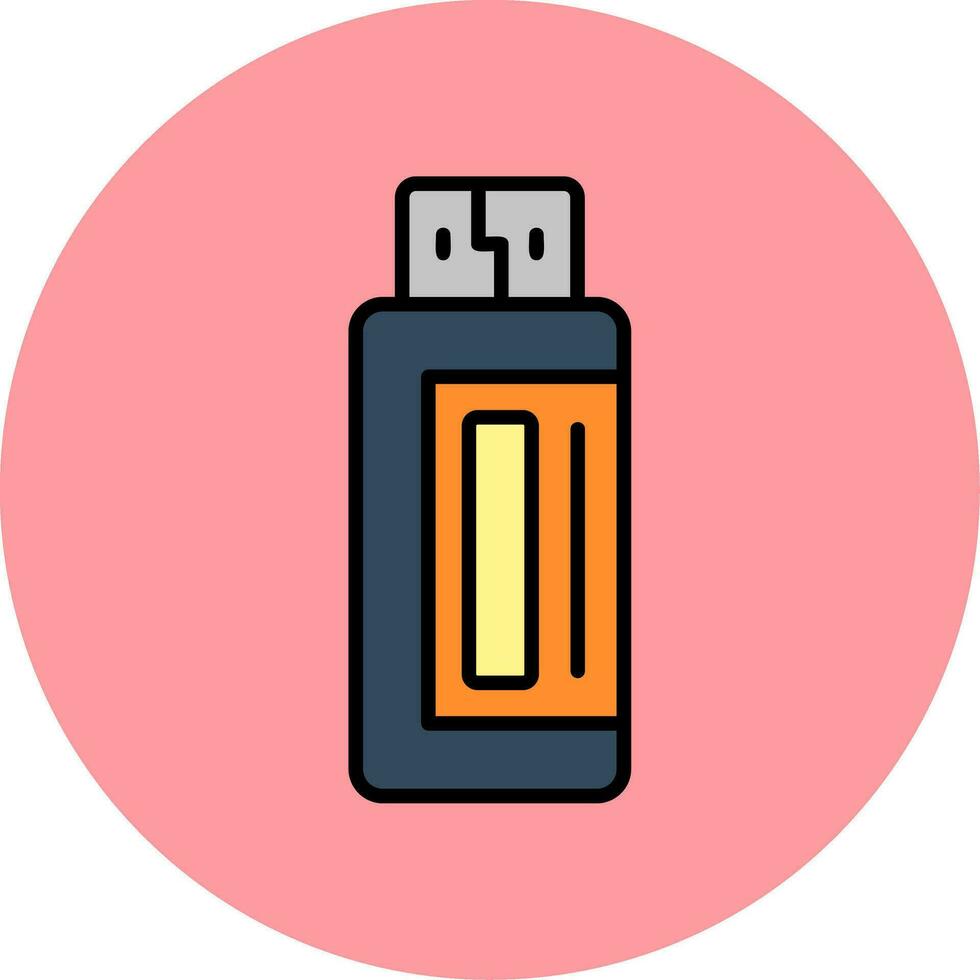 Pen Drive Vector Icon