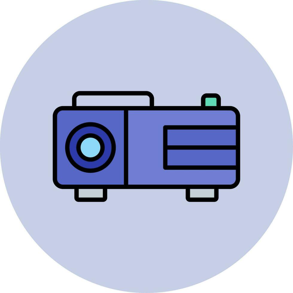 Video Projector Vector Icon