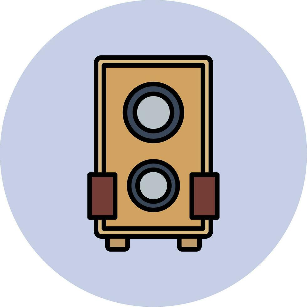 subwoofer vector icono