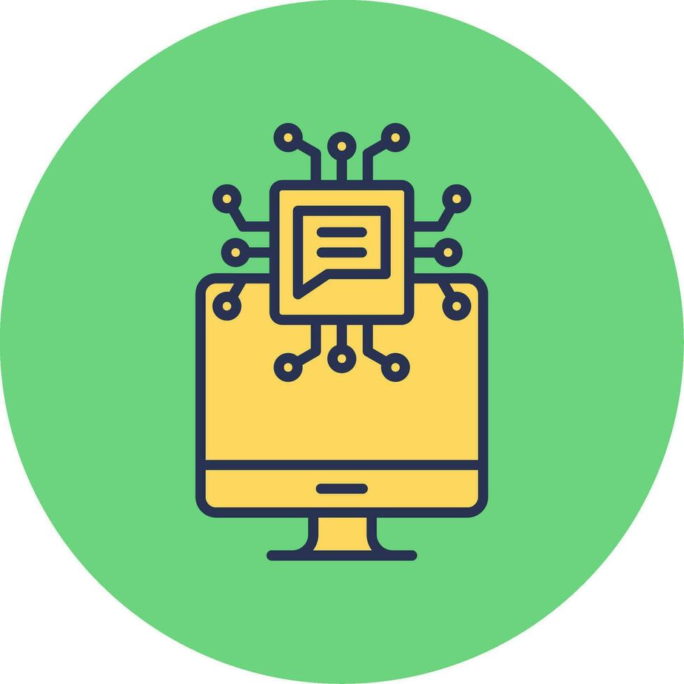 Artificial Intelligence Vector Icon