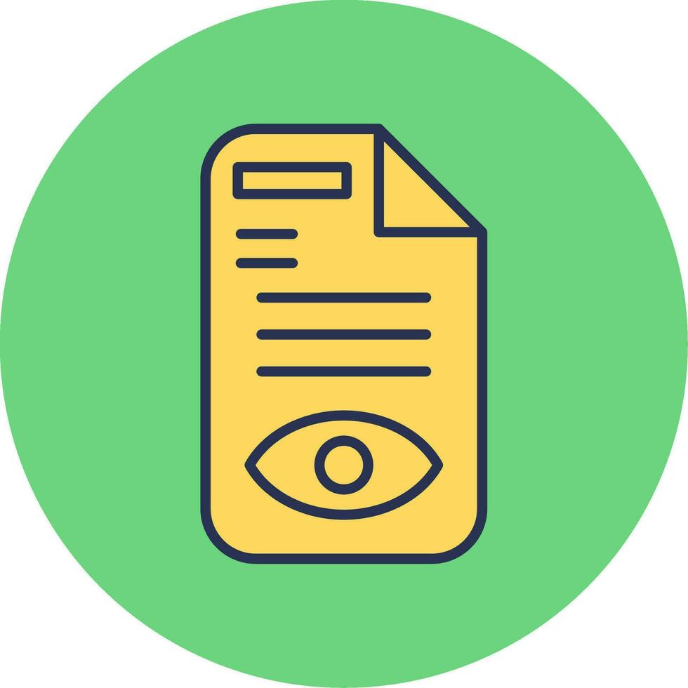 Document Vector Icon