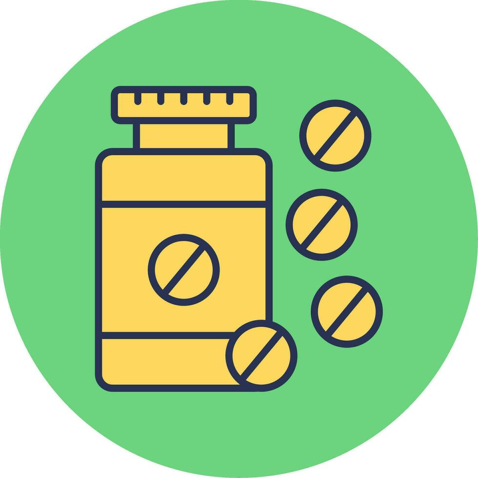 Aspirin Vector Icon