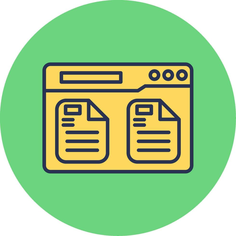 File Explorer Vector Icon