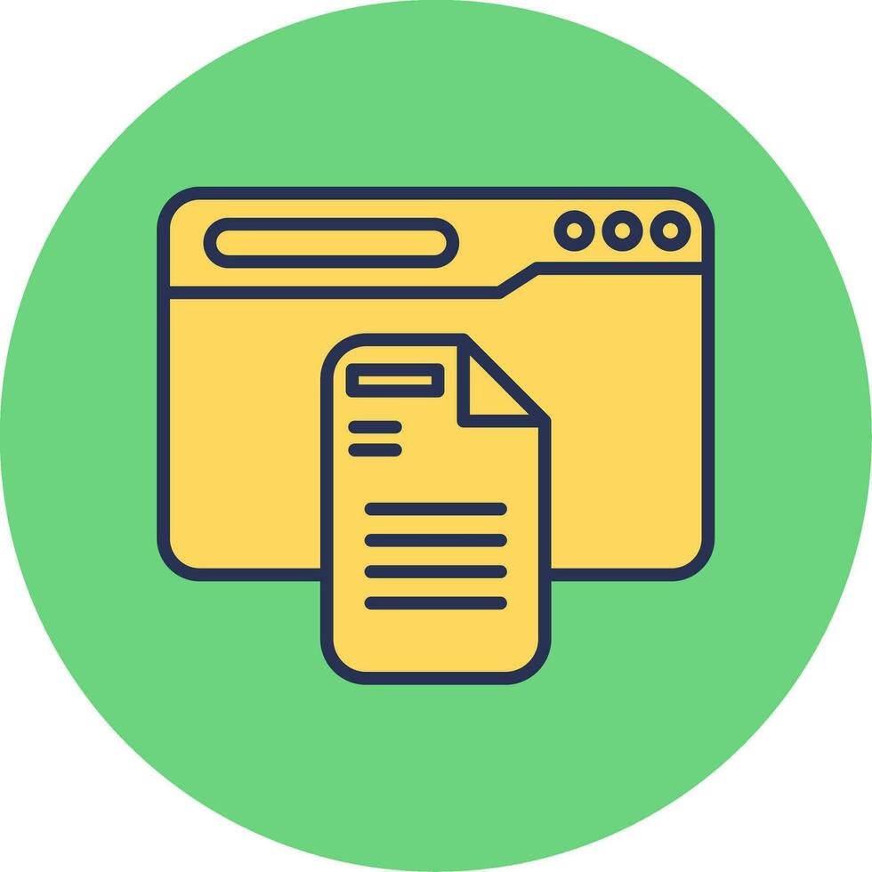 Document Vector Icon