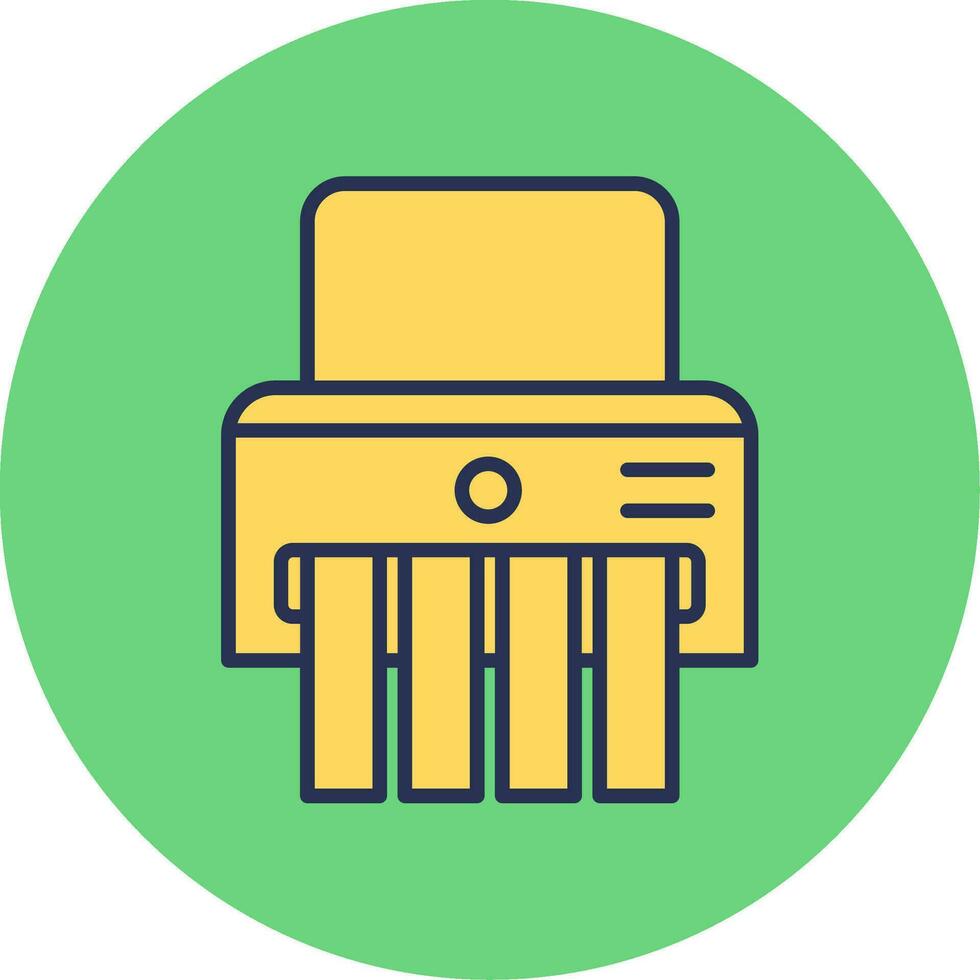 Shredder Vector Icon