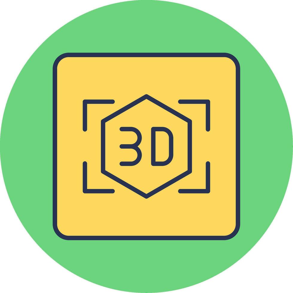 icono de vector 3d