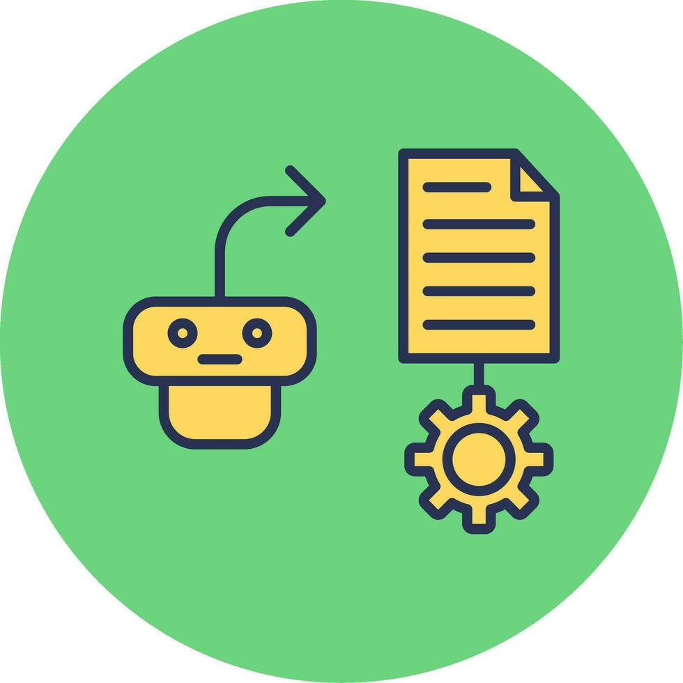 Natural Language Processing Vector Icon