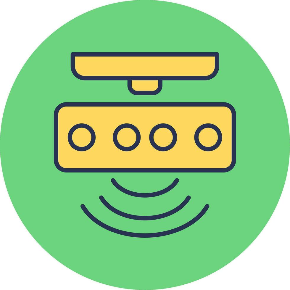 Motion Sensor Vector Icon