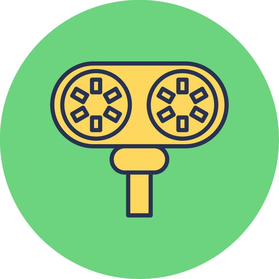 Stereoscope Vector Icon