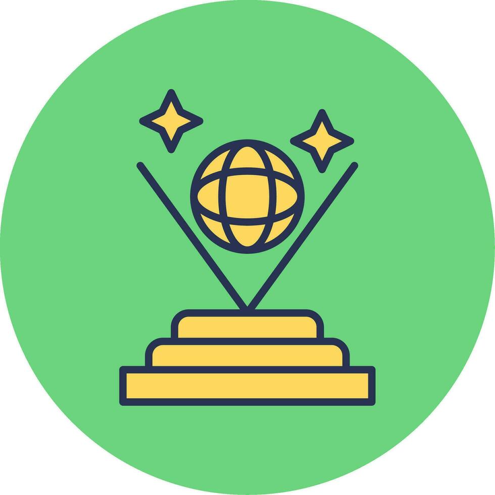 Hologram Vector Icon