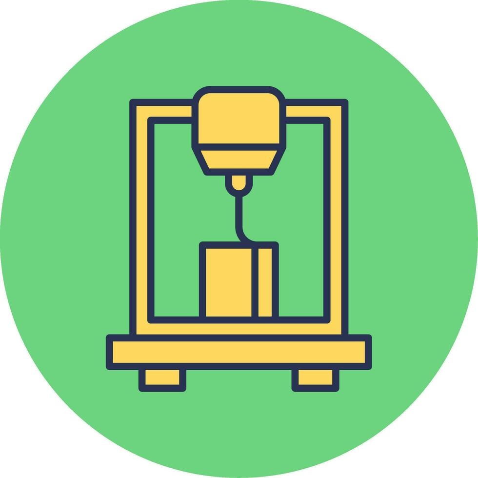 3d Printer Vector Icon