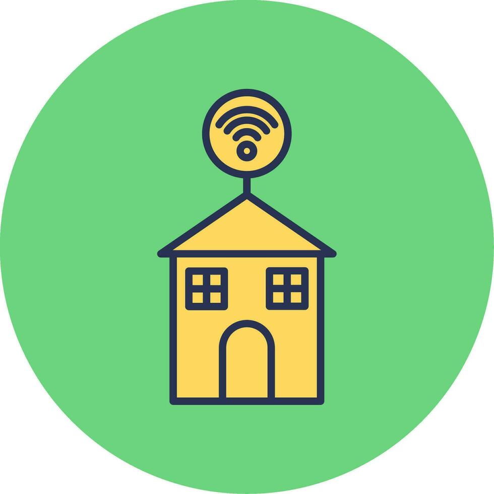 Smart House Vector Icon