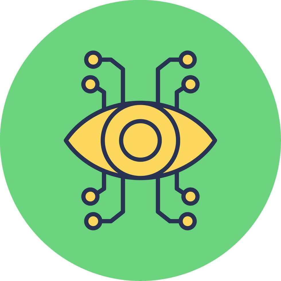 Bionic Eye Vector Icon