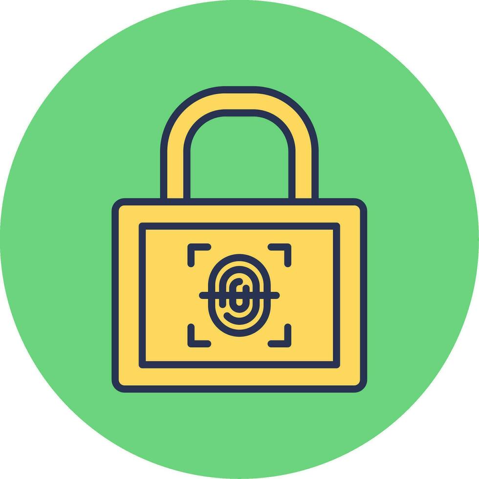 Fingerprint Vector Icon