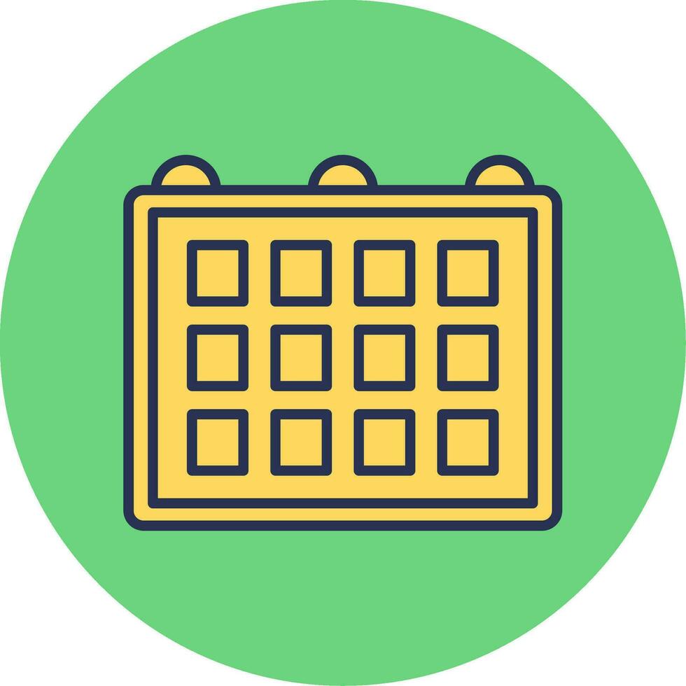 icono de vector de calendario